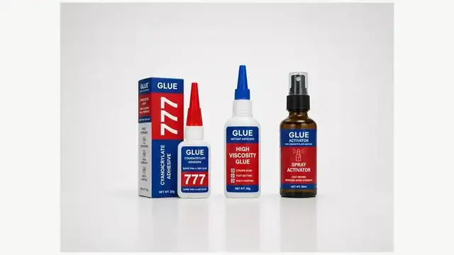 Cyanoacrylate adhesive, high viscosity glue and spray activator product photo
